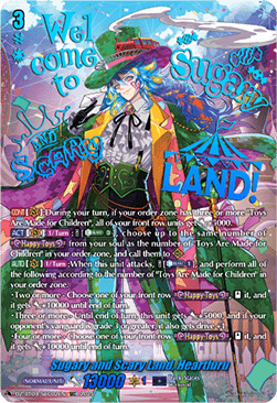 Sugary and Scary Land, Heartluru [D-Format] (V.3 - Secret Rare)