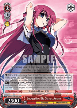 Suggestive Big Sister, Amane (V.2 - Super Rare)