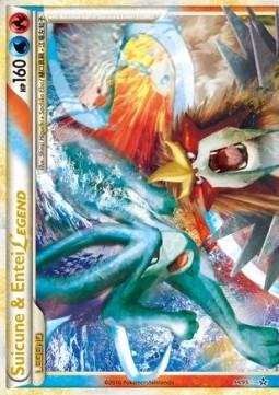 Suicune & Entei LEGEND  (UL 94)