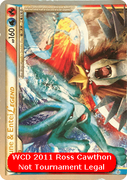 Suicune & Entei LEGEND  (WCD11 UL 94)