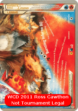 Suicune & Entei LEGEND  (WCD11 UL 95)