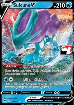 Suicune V  (PPS1 EVS 031)