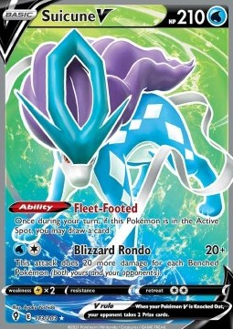 Suicune V  (EVS 173)