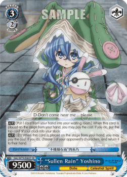 "Sullen Rain" Yoshino (V.2 - Super Rare)