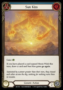 Sun Kiss  (Blue) (Rainbow Foil)