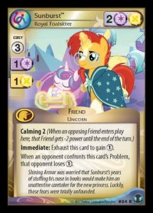 Sunburst *Royal Foalsitter*