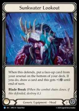 Sunkwater Lookout (Cold Foil)