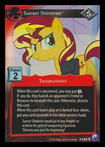 Sunset Shimmer (V.1 - Rare)