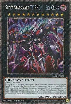 Super Starslayer TY-PHON - Sky Crisis (V.4 - Platinum Secret Rare)
