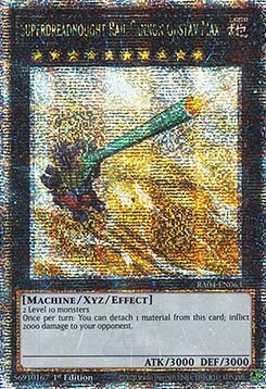 Superdreadnought Rail Cannon Gustav Max (V.5 - Quarter Century Secret Rare)