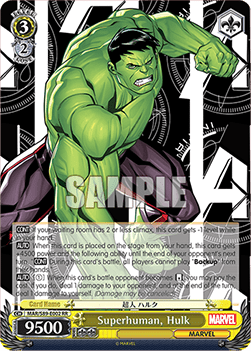 Superhuman, Hulk (V.1 - Double Rare)