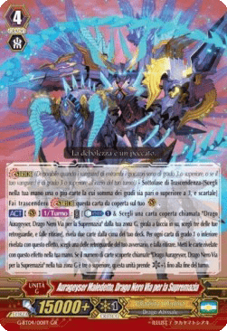 Supremacy Black Dragon, Aurageyser Doomed [G Format] (V.2 - Super Generation Rare)