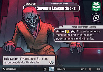 Supreme Leader Snoke, In the Seat of Power (V.2)