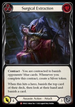Surgical Extraction (Rainbow Foil)