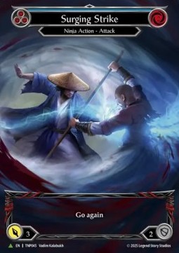 Surging Strike (Blue) (Marvel)