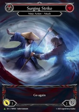 Surging Strike (Red) (Marvel)