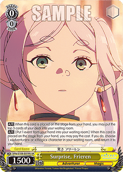 Surprise, Frieren (V.2 - Super Rare)