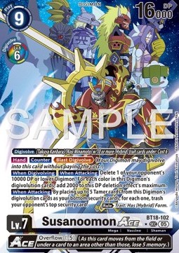 Susanoomon Ace (BT18-102) (V.2)