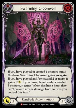 Swarming Gloomveil (Rainbow Foil)