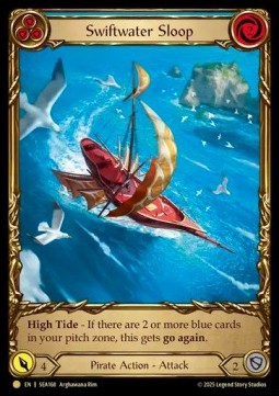 Swiftwater Sloop (Blue) (Cold Foil)