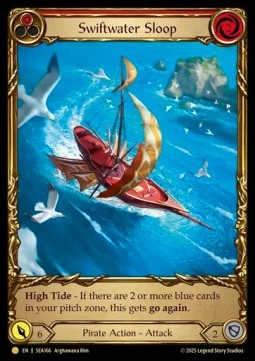 Swiftwater Sloop (Red) (Cold Foil)