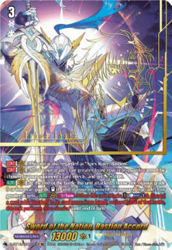 Sword of the Nation, Bastion Accord [D-Format] (V.3 - Secret Rare)