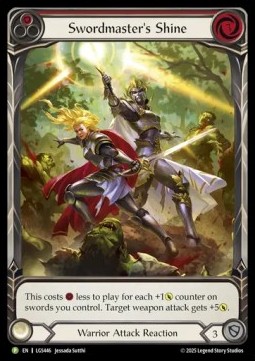 Swordmaster's Shine (Extended Art Cold Foil)