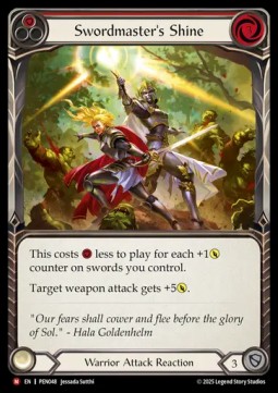 Swordmaster's Shine (Rainbow Foil)