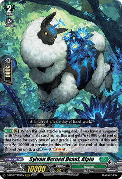 Sylvan Horned Beast, Alpin [D Format] (V.1 - Triple Rare)