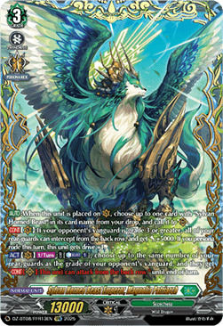 Sylvan Horned Beast Emperor, Magnolia Patriach [D-Format] (V.2 - Double Frame Rare)