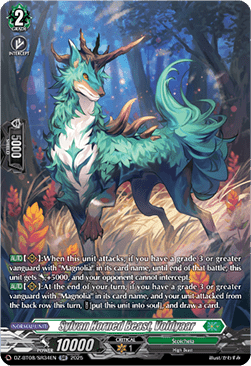 Sylvan Horned Beast, Voldyaar [D-Format] (V.3 - Silver Rare)