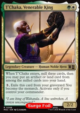T'Chaka, Venerable King