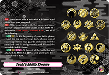 Tachi's Ability Kiwame [D-Format] (V.2 - Feature Rare)