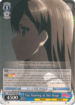 Tae Staring at the Stage (V.1 - Double Rare)