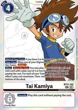 Tai Kamiya (BT21-102) (V.1)