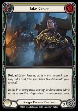 Take Cover (Yellow) (Rainbow Foil)