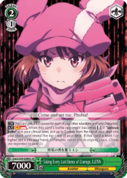 Taking Every Last Ounce of Courage, LLENN (V.2 - Super Rare)