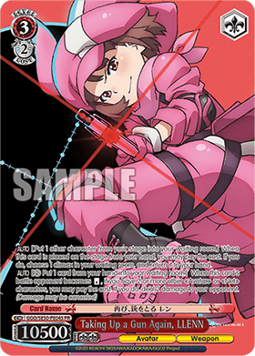 Taking Up a Gun Again, LLENN (V.2 - Double Rare)