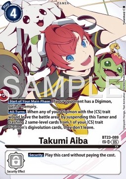 Takumi Aiba (BT23-089) (V.3)