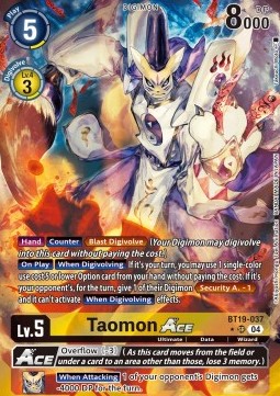 Taomon Ace (BT19-037) (V.2)