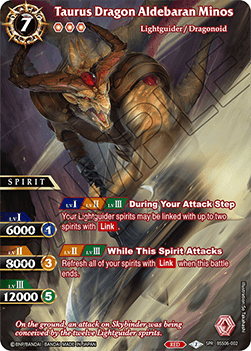 Taurus Dragon Aldebaran Minos (V.2 - Special Rare)
