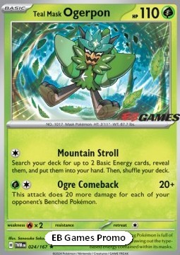 Teal Mask Ogerpon  (TWM 024)