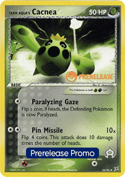 Team Aqua's Cacnea  (MA 24)