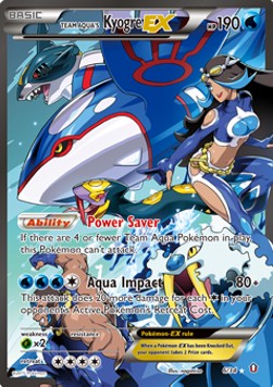 Team Aqua's Kyogre EX  (DCR 6)