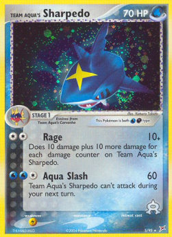 Team Aqua's Sharpedo  (MA 5)