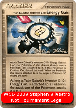 Team Galactic's Invention G-101 Energy Gain (WCD09 PL 116)