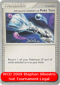 Team Galactic's Invention G-105 Poké Turn (WCD09 PL 118)