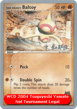 Team Magma's Baltoy  (WCD04 MA 60)