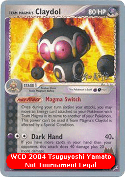 Team Magma's Claydol  (WCD04 MA 8)