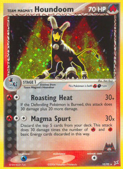 Team Magma's Houndoom  (MA 10)
